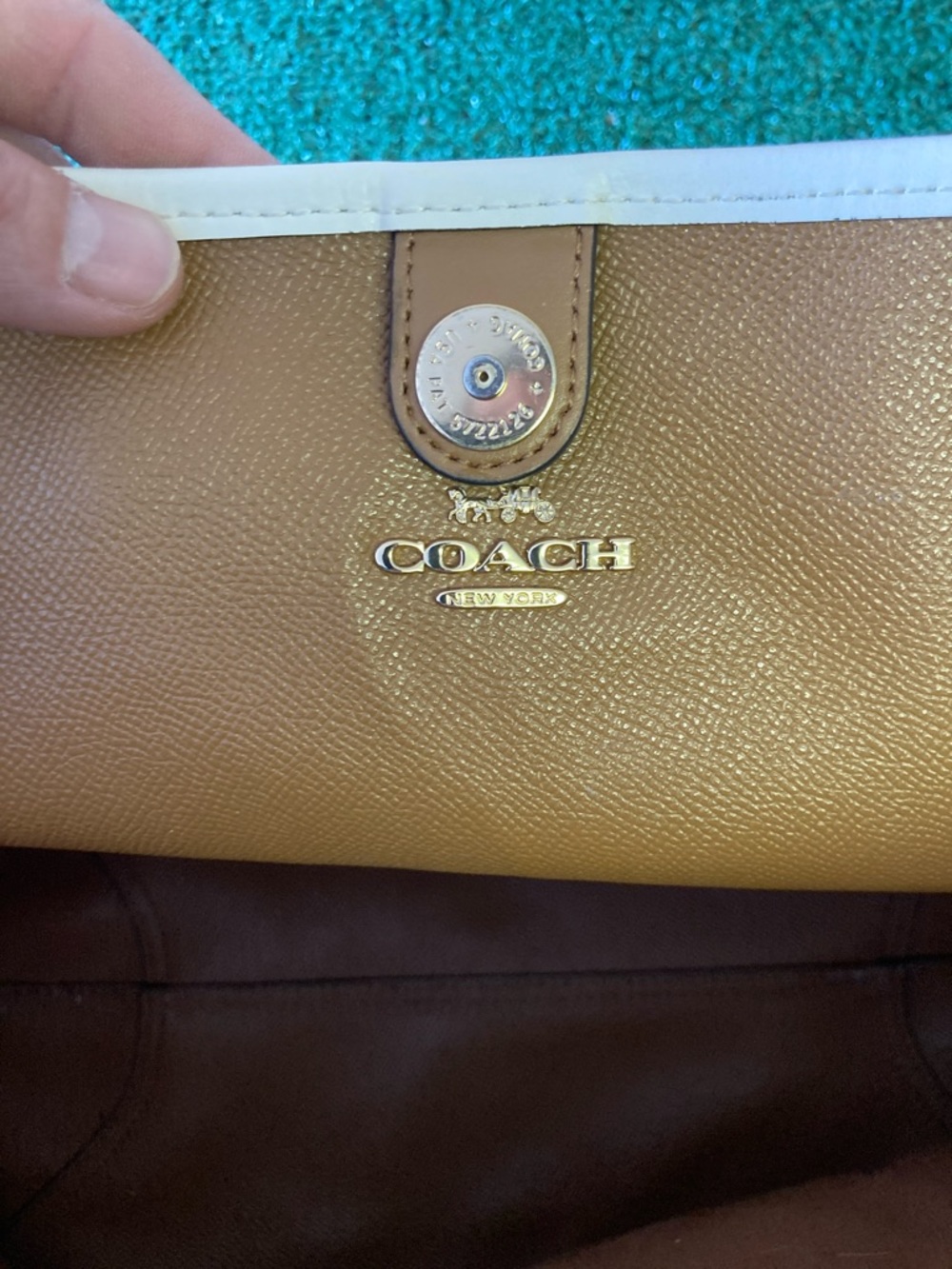 Coach City Tote Bag With Lipstick Print (OKPM-04-056) - Picture 9 of 15